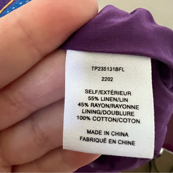 Derek Lam 10 Crosby | Purple Reef Aline Midi Dress - Picture 8 of 8